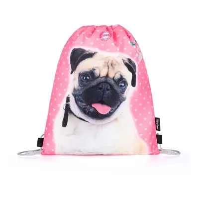 Oxybag Sáček na cvičky ISHA My love pet růžový