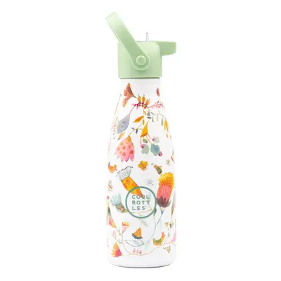 Dětská nerezová termolahev COOL BOTTLES Kids Spring Flowers třívrstvá 260ml NEW