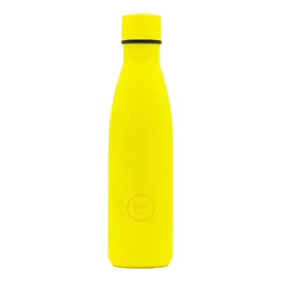 Nerezová termolahev COOL BOTTLES Neon Yellow třívrstvá 500ml