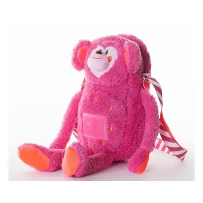 Dětská kabelka plyšová Oilily Monkey Fuchsia