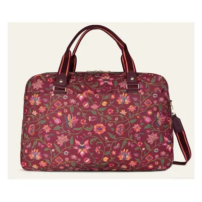 Cestovní taška Oilily Wynona Weekender Chocolate, kolekce Joy Flowers-KOPIE