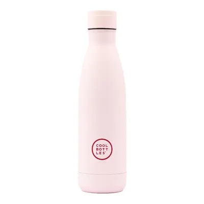 Nerezová termolahev COOL BOTTLES Pastel Pink třívrstvá 500ml NEW