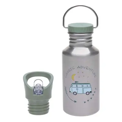 Dětská nerezová láhev na pití Lässig 500 ml bus - Stainless Steel Adventure bus