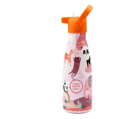 Dětská nerezová termolahev COOL BOTTLES Kids Panda Gang třívrstvá 260ml NEW