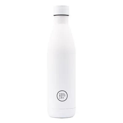 Nerezová termolahev COOL BOTTLES Mono White třívrstvá 750ml