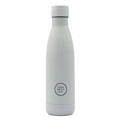 Nerezová termolahev COOL BOTTLES Pastel Grey třívrstvá 500ml NEW