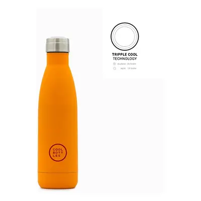 Nerezová termolahev COOL BOTTLES Vivid Orange třívrstvá 500ml