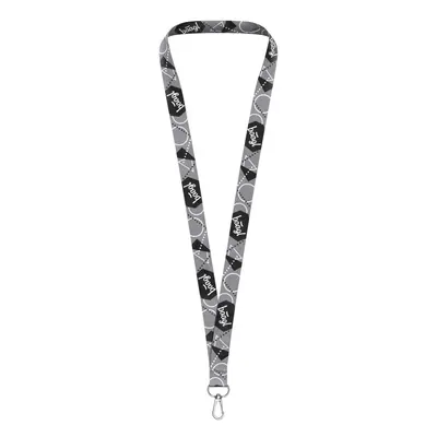 BAAGL Přívěsek na klíče dlouhý – lanyard, šedý