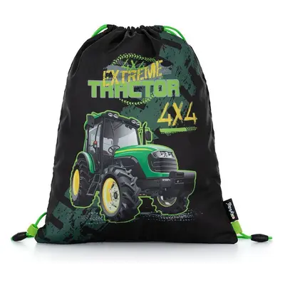 Oxybag Sáček na cvičky Traktor černý