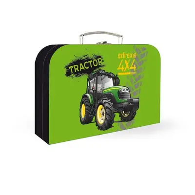 Oxybag Kufřík lamino 34 cm Traktor černý