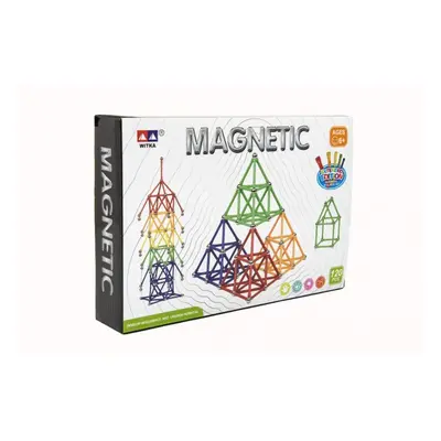 Magnetická stavebnice 120 ks Magnetics