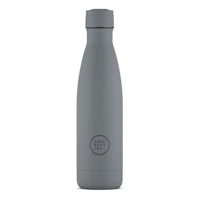 Nerezová termolahev COOL BOTTLES Pastel Grey třívrstvá 500ml