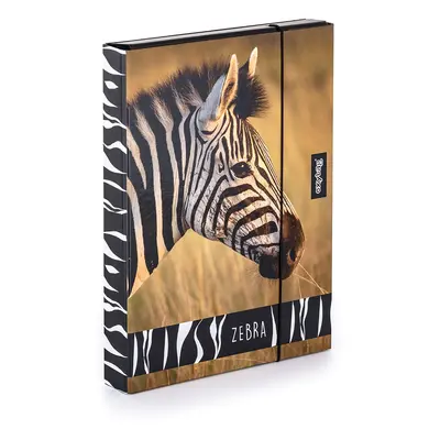 Box na sešity A4 Jumbo Zebra