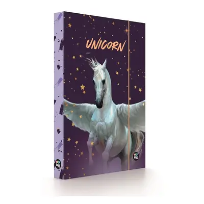 Karton P+P Box na sešity A4 Jumbo Unicorn-pegas 8-73221