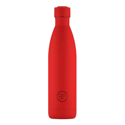 Nerezová termolahev COOL BOTTLES Vivid Red třívrstvá 750 ml