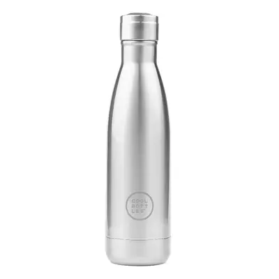 Nerezová termolahev COOL BOTTLES Metallic Silver třívrstvá 500ml