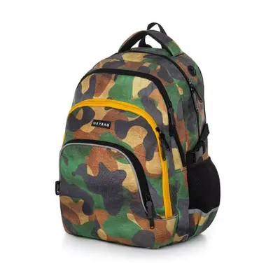 Oxybag Studentský batoh OXY SCOOLER Camo