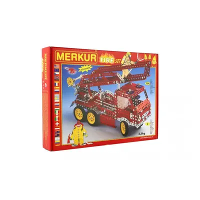 Stavebnice Merkur Fire Set 20 modelů 708 ks