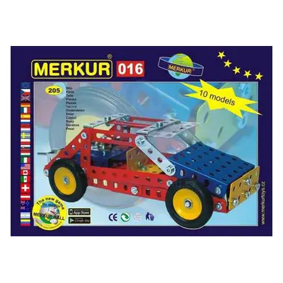 Stavebnice Merkur 016 Buggy 10 modelů 205 ks