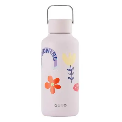 Nerezová láhev na pití Equa Timeless Flower Power 600 ml