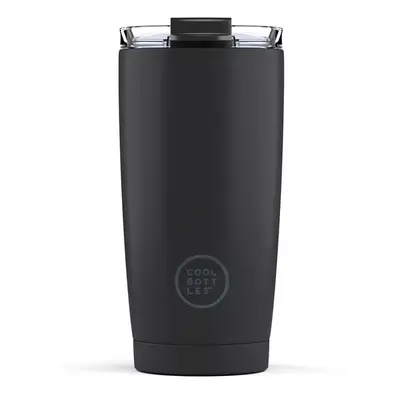 Nerezový termohrnek COOL BOTTLES Mono Black třívrstvý 550ml