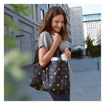 Mini maxi shopper PLUS dots udržitelná skládací nákupní taška AV7009