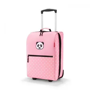 Dětský cestovní kufr PANDA trolley XS kids panda dots pink IL3072