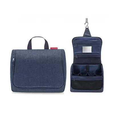 Velká kosmetická taška Reisenthel toiletbag XL herringbone dark blue WO4113