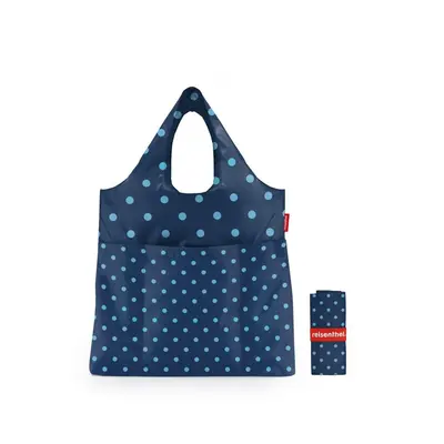 Mini maxi shopper plus mixed dots blue skládací nákupní taška AV4080