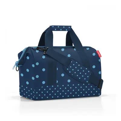 Dámská cestovní taška allrounder M mixed dots blue MS4080