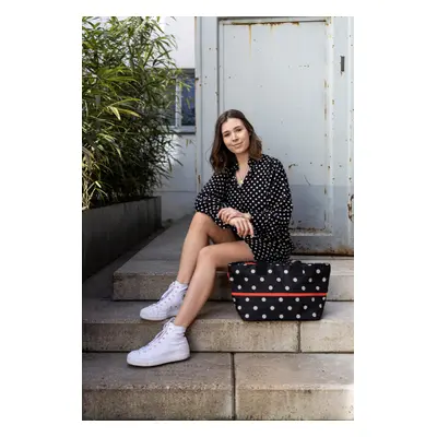 Elegantní nákupní kabelka Reisenthel shopper e1 mixed dots RJ7051 - poslední kus