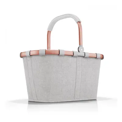 Reisenthel Carrybag frame twist Sky rose moderní nákupní košík BK1036