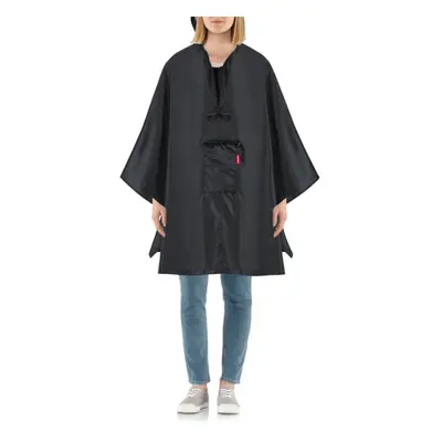 Pláštěnka mini maxi poncho black AN7003 černá