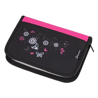 Školní penál CASE GALAXY 7 A pink-black