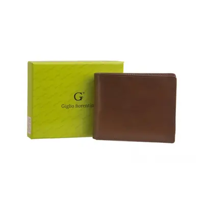 Giglio leather Pánská kožená peněženka GF-013 hnědá