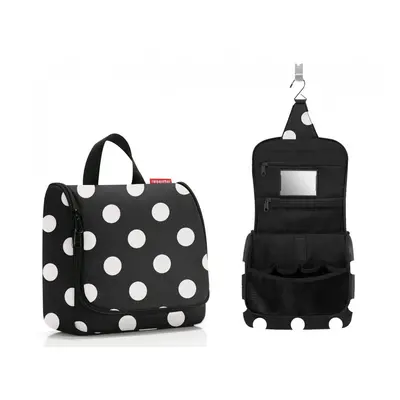 Dámská cestovní kosmetická taštička Toiletbag dots white WH7073