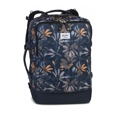 Batoh do letadla Bestway Cabin Pro Print 40 l Flowers blue 40252-5036