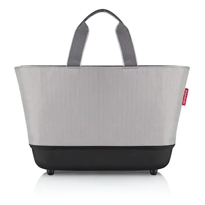 Nákupní košík Reisenthel Shoppingbasket Herringbone grey BE7074