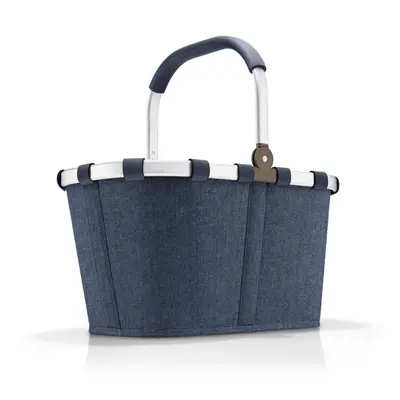 Nákupní košík Reisenthel Carrybag Herringbone dark blue BK4113