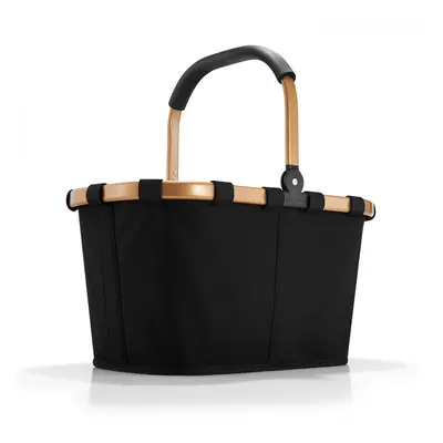 Reisenthel Carrybag frame gold/black nákupní košík BK7041