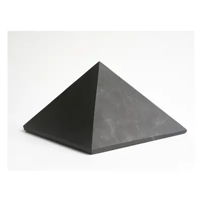 Šungitová pyramida, 10 cm leštěná