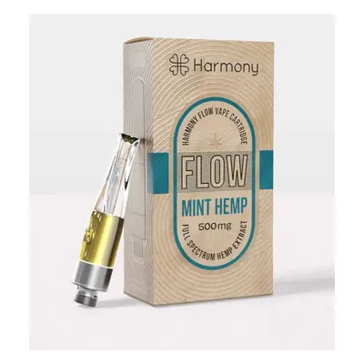 Harmony Flow CBD Cartridge Mint Hemp 500 mg, 0,5 ml