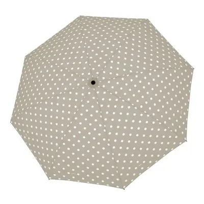 Derby Hit Mini Dots Beige - dámský skládací deštník