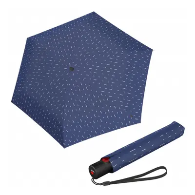 Elegantní dámský plně automatický deštník - Knirps U.200 RAIN BLUE