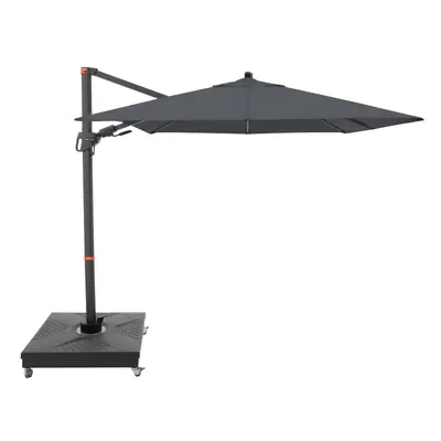 Doppler myZone 210 x 210 cm - výkyvný zahradní slunečník s boční tyčí : Desén látky - 840