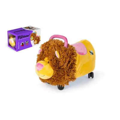 Odrážedlo FUNNY WHEELS lvíček 50cm růžový