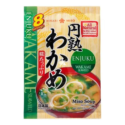 Hikari Miso polévka instantní Wakame mořské plody 156g (8porcí)