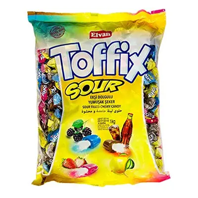 Elvan Toffix Sour Bonbons 1kg