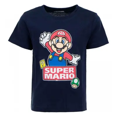 Dětské tričko Super Mario Barva: Modrá