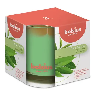 Bispol Bolsius svíčka True Scents Green Tea 95mm